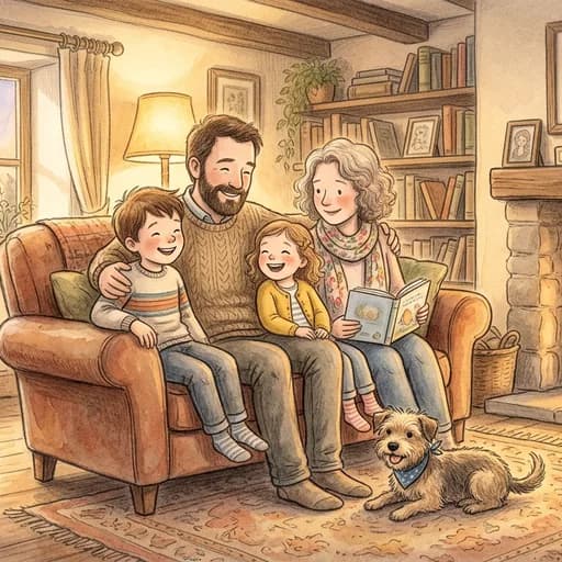 Storybook Family AI style example