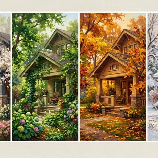 Four Seasons Series Homes AI style example