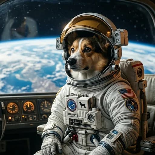 Astronaut Pets AI style example