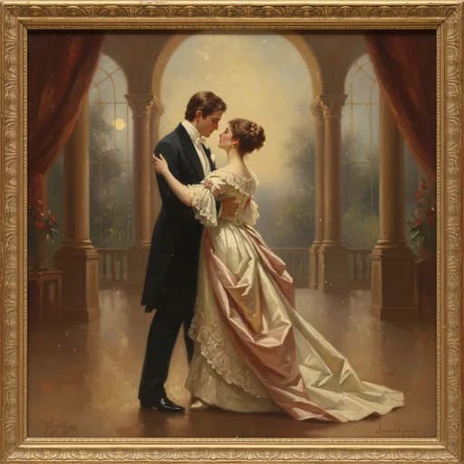 Anniversary gift guide — custom AI portrait example