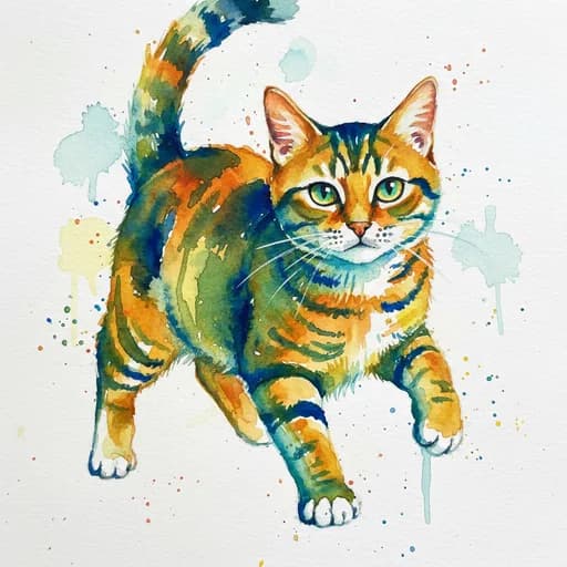 Pet Memorial gift guide — custom AI portrait example