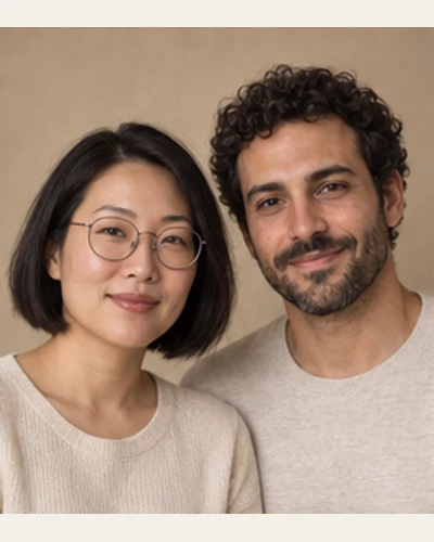 Natural Studio Couples AI template example