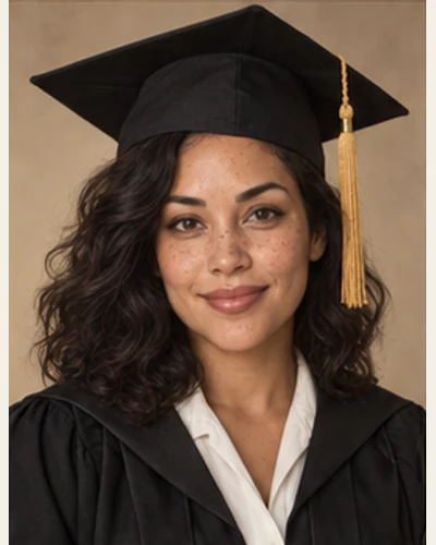 Graduation Keepsake Portraits AI template example