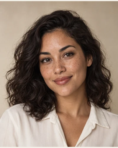 Natural Studio Portraits AI template example