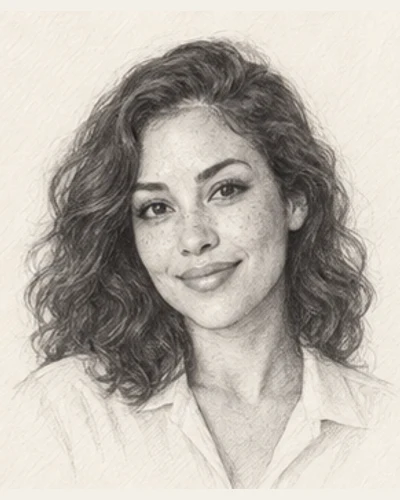 Precision Pencil Portraits AI template example