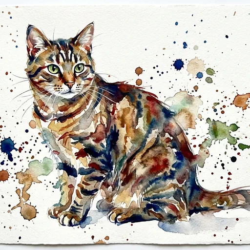 Pet Memorial gift guide: custom AI portrait example